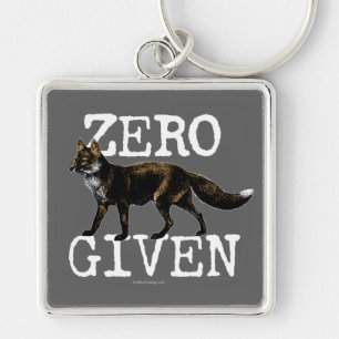 Zero (Fox) Given Keychain
