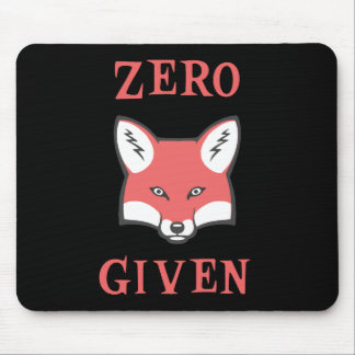Zero (Fox) Given Mouse Pad