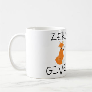 Zero Fox Given Mug