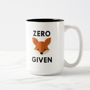 Zero Fox Given Two-Tone Coffee Mug