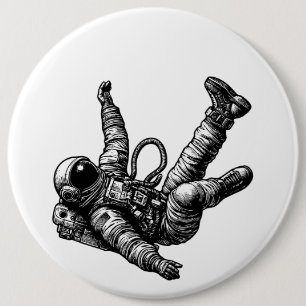 Zero Gravity 6 Inch Round Button