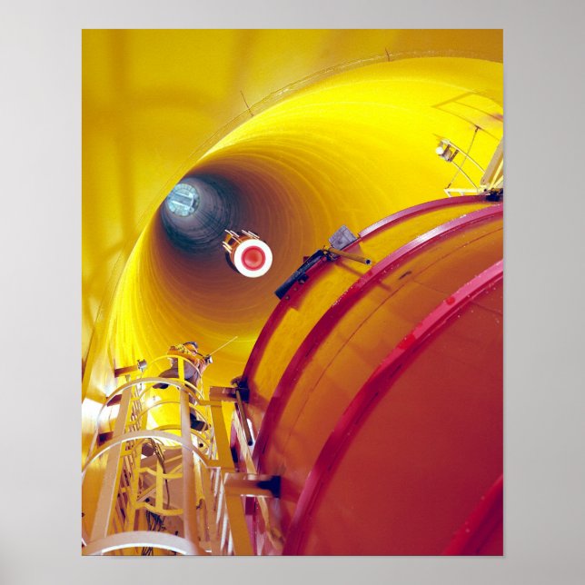 Zero Gravity Facility at Lewis Research Center Poster (Front)