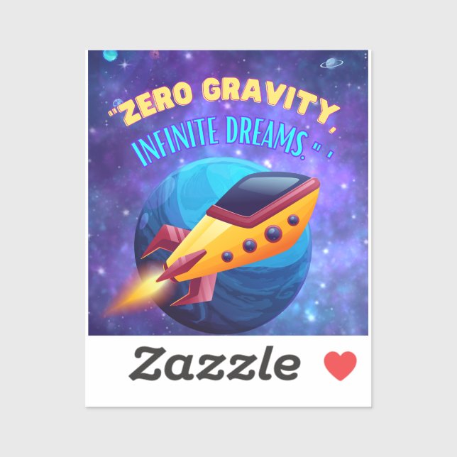 Zero gravity infinite dreams (Sheet)