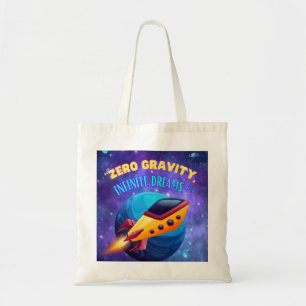 Zero gravity infinite dreams tote bag