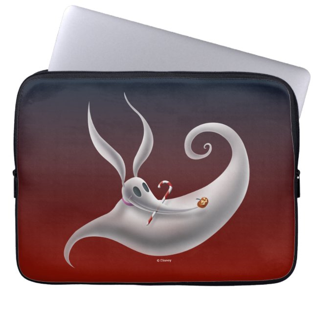 Zero | Happy Haunting Laptop Sleeve (Front)