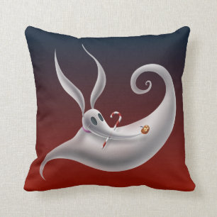 Zero   Happy Haunting Throw Pillow