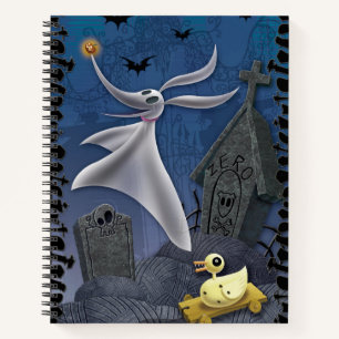 Zero Haunting the Cemetery Notebook