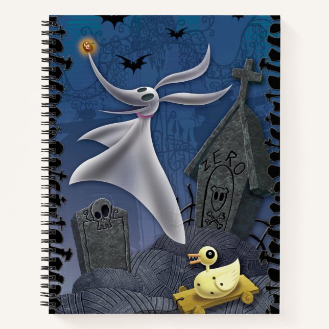 Zero | Haunting the Cemetery Notebook (Front)