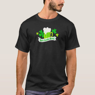 Zero Lucks Given Funny St Patrick’s Day Shamrock Q T-Shirt
