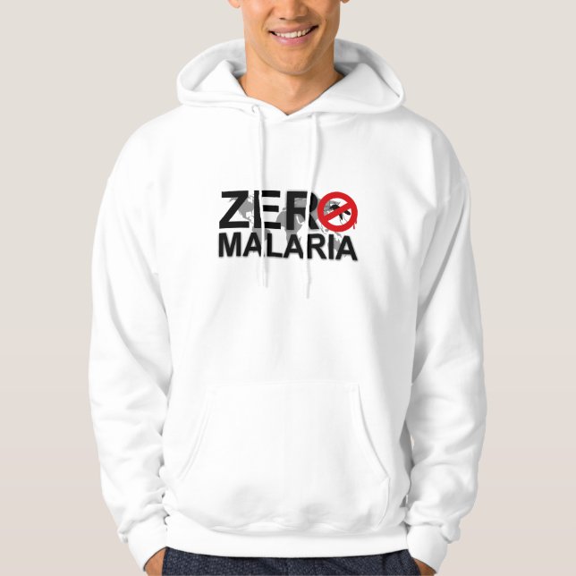 Zero Malaria T-Shirt Hoodie (Front)