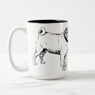 Zero Pucks Given Two-Tone Coffee Mug