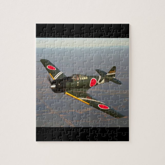 Zero replica, 1952_Classic Aviation Jigsaw Puzzle (Vertical)