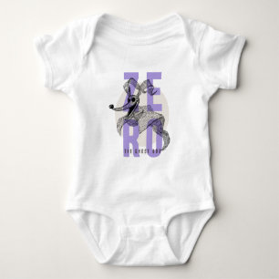 Zero The Ghost Dog - Typography Baby Bodysuit