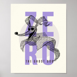 Zero The Ghost Dog - Typography Poster