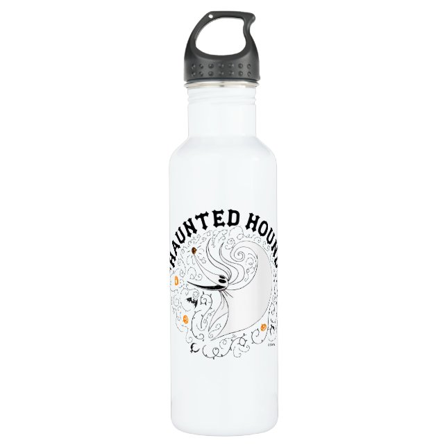 Zero the Haunted Hound 710 Ml Water Bottle (Front)