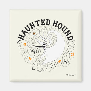 Zero the Haunted Hound Magnet