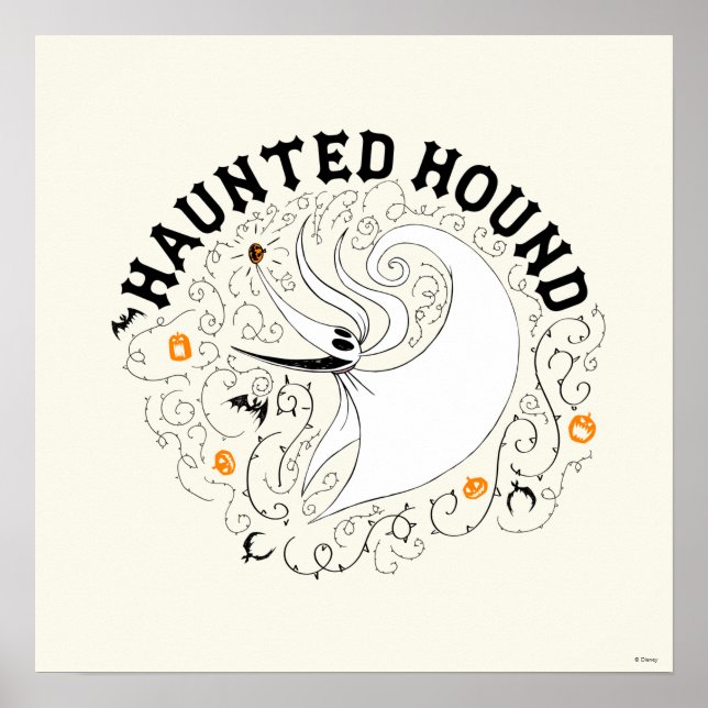 Zero the Haunted Hound Poster (Front)