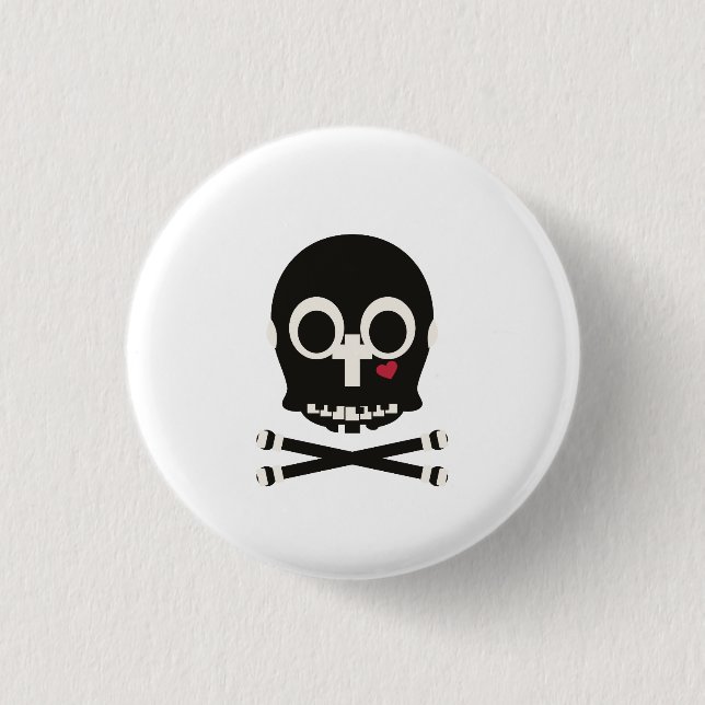 Zero to Badge 1 Inch Round Button (Front)