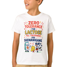 Zero Tolerance for Lactose Funny