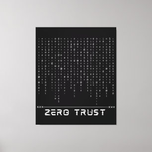 Zero Trust Canvas Print