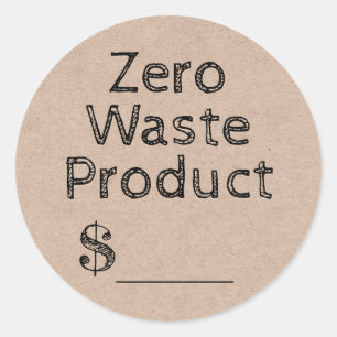 Zero Waste Product Price Tag