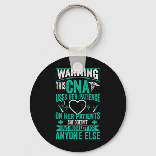 Zertifizierte Pflegeistentin Geschenk Cna Nurse -  Keychain
