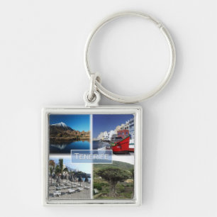 zES007 TENERIFE Canary Islands Spain, Keychain