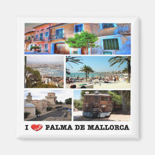 zES020 PALMA DE MALLORCA, Spain, Fridge Magnet