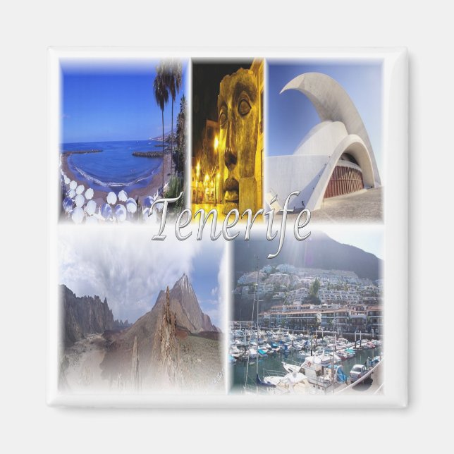 zES036 TENERIFE Canary Islands Spain, Fridge  Magnet (Front)