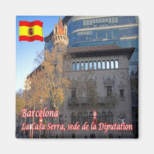 zES046 BARCELONA, Fruit Market, Spain, Fridge Magnet