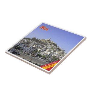 zES058 EIVISSA Town, Spain, Tile