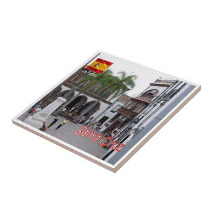 zES077 LA PALMA, SANTA CRUZ, Plaza de España, Tile