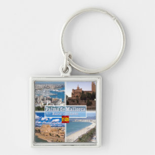 zES107 MALLORCA PALMA, Balearic Islands, Keychain