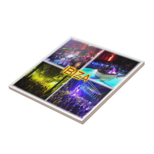 zES110 disco in IBIZA, Balearic, Spain, Tile