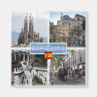 zES155 BARCELONA Sagrada Familia Casa Batllo,  Magnet