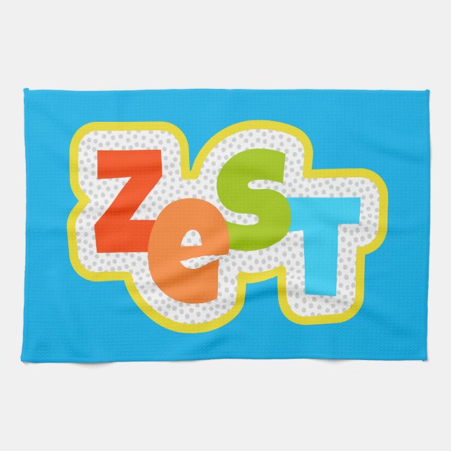 Zest Kitchen Towel (Horizontal)