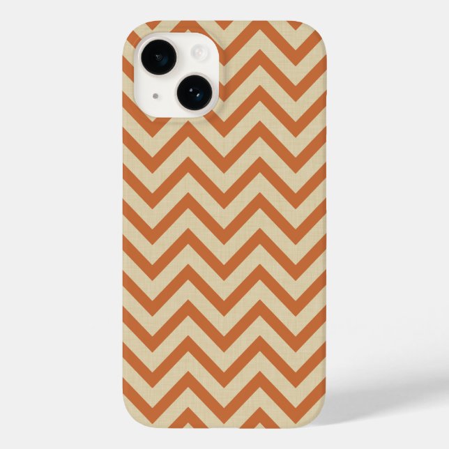 Zest Spice Moods Chevrons Case-Mate iPhone Case (Back)