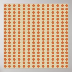 Zest Spice Moods Dots Poster