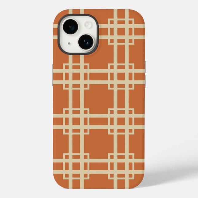 Zest Spice Moods Lattice Case-Mate iPhone Case (Back)