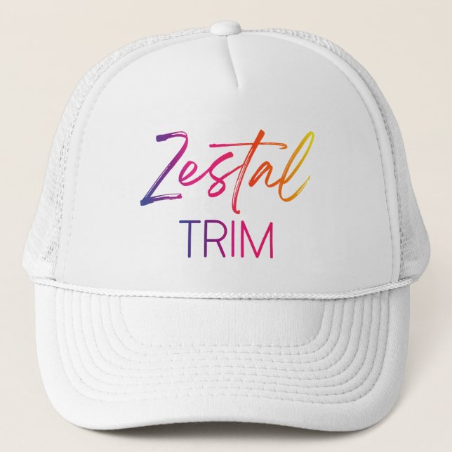 Zestal Trim Trucker Hat (Front)