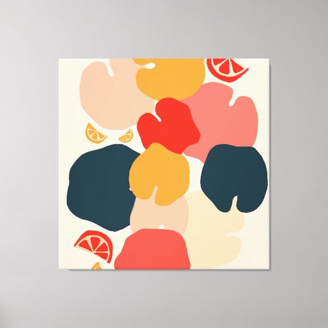 Zestful Zen Canvas Print (Front)