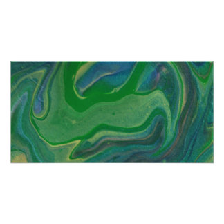 Zesty 1 Wild Crazy Green Poster