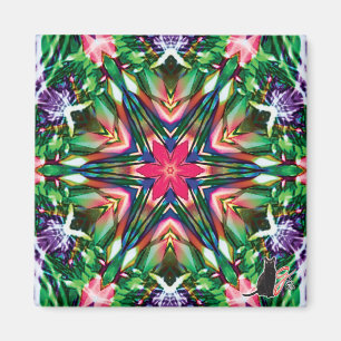 Zesty Kaleidoscope Magnet