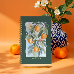Zesty Orange Citrus Orchard de fruits botaniques