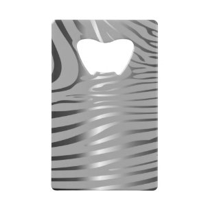 Zesty Zebra Bar Key Credit Card Bottle Opener