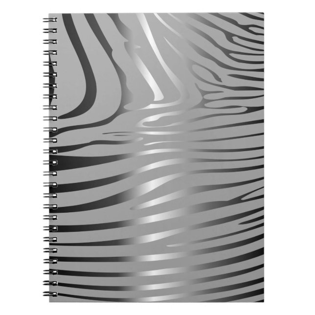 Zesty Zebra Notebook (Front)