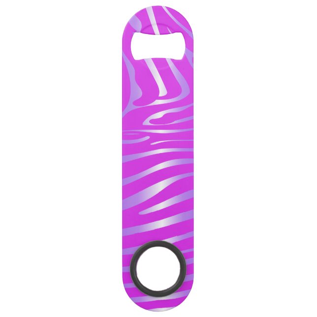 Zesty Zebra Pink Bar Key (Front)