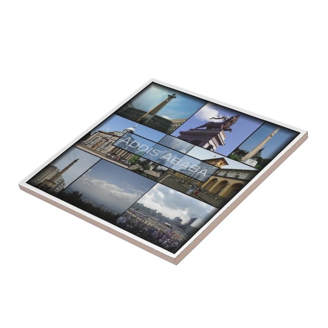 zET012 ADDIS ABABA, Mosaic,  Tile (Side)