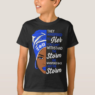 Zeta Phi Beta Sorority Black Women Pride Melanin A T-Shirt