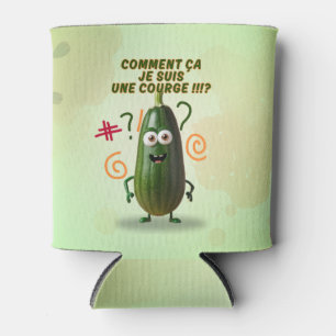 Zettie the zucchini can cooler